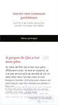 Mobile Screenshot of encoreuneconnasseparisienne.com